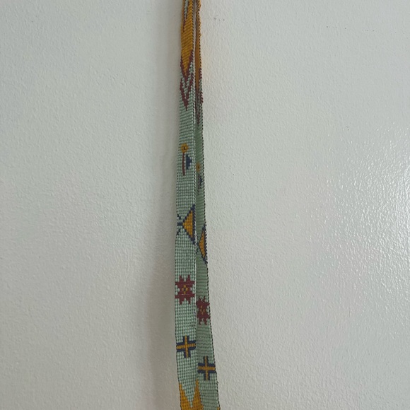 Native American, Handmade, Beaded, 30” Long Belt, Thunderbird, VTG, NEW - Picture 6 of 7